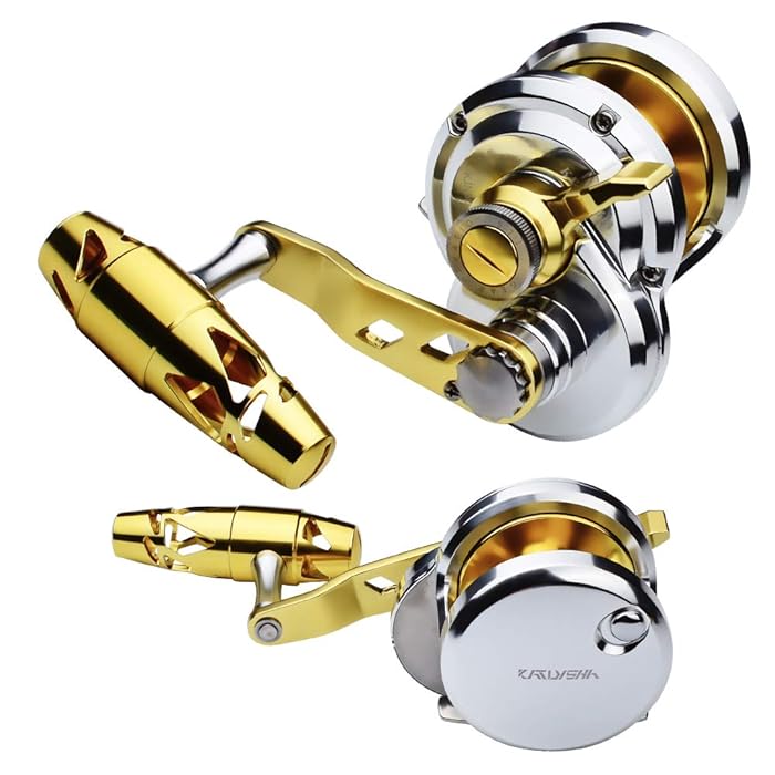 Buy KATUYSHA Fishing Jigging Reel Conventional Reels, Saltwater Heavy