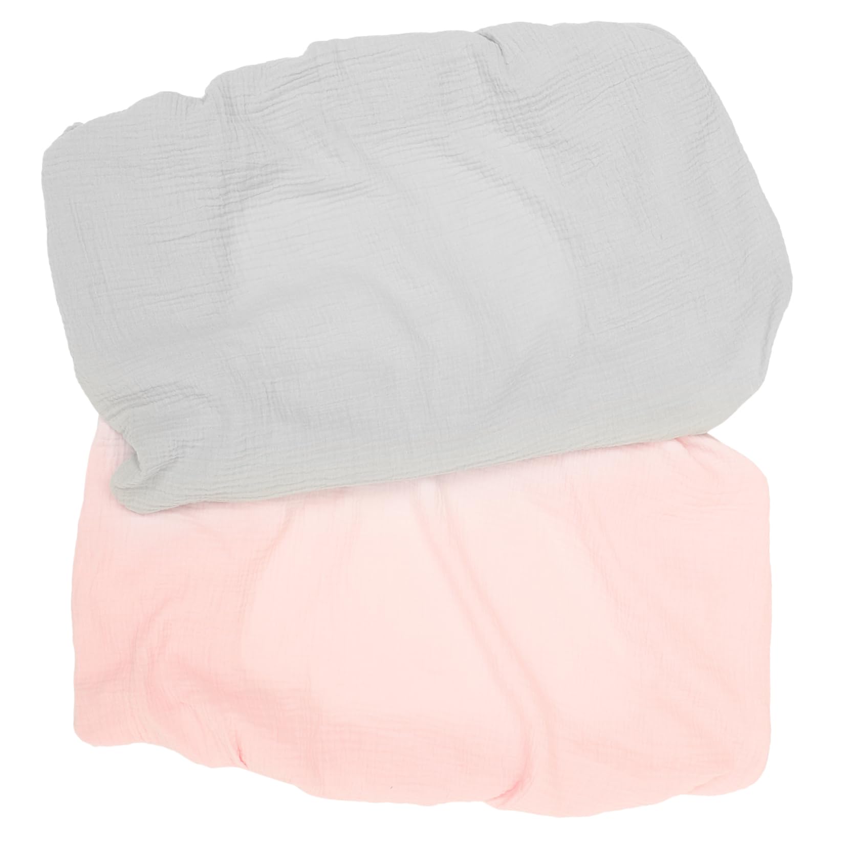 BRIGHTFUFU 2Pcs Changing Table Pad Covers Elastic Washable Soft Changing Pad for Comfortable and Practical Diaper Changing Experience