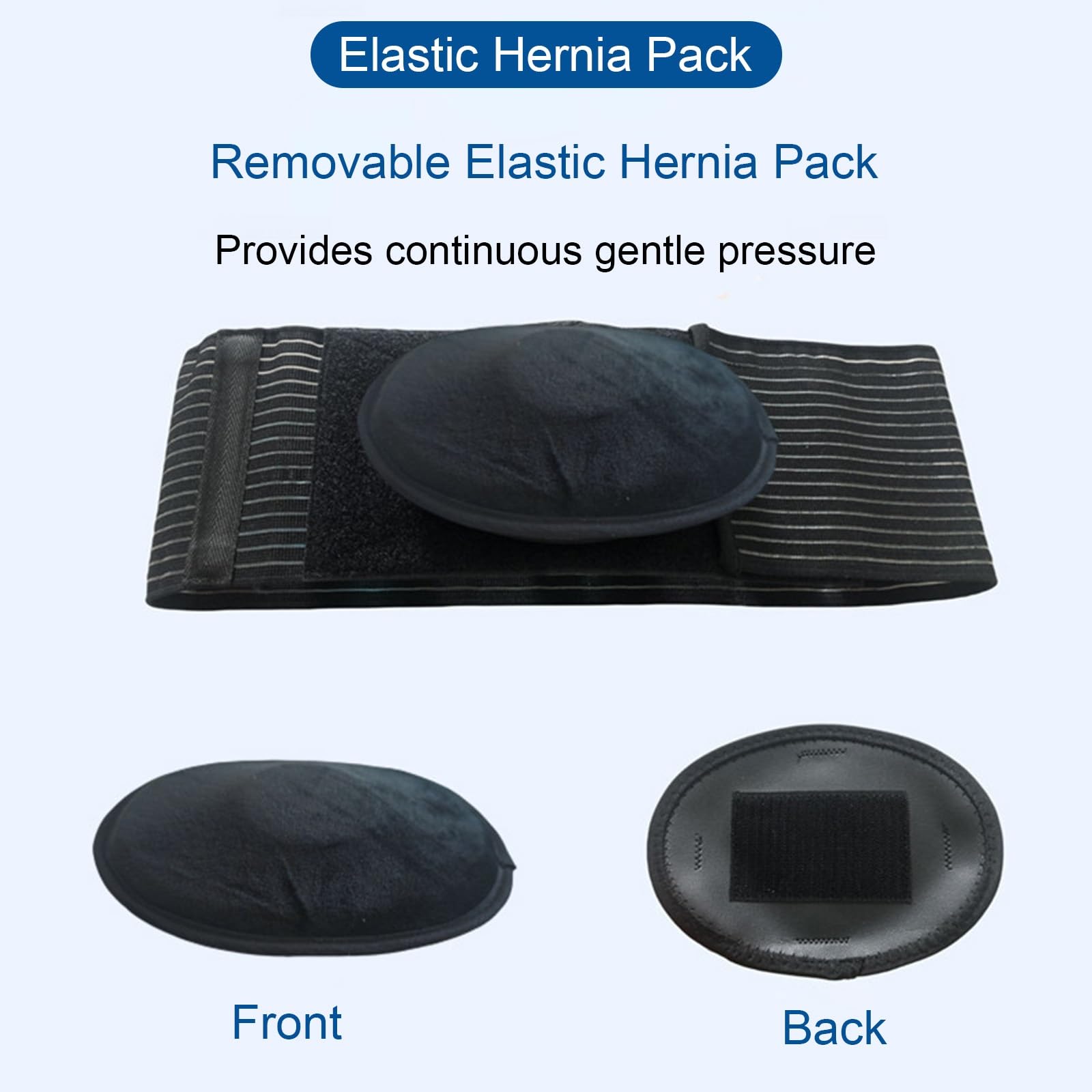 Fascia Ernia Ombelicale per Uomo o Donna, Fascia Elastica Addominale, Pancera Post Parto Cesareo, Aiuta Ad Alleviare Il Dolore(Medium)