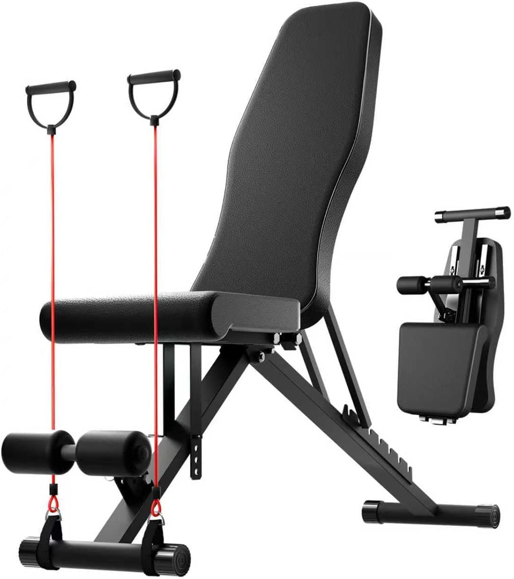 ALSO GO 2026 Heavy Duty 1000LBS Adjustable Weight Bench