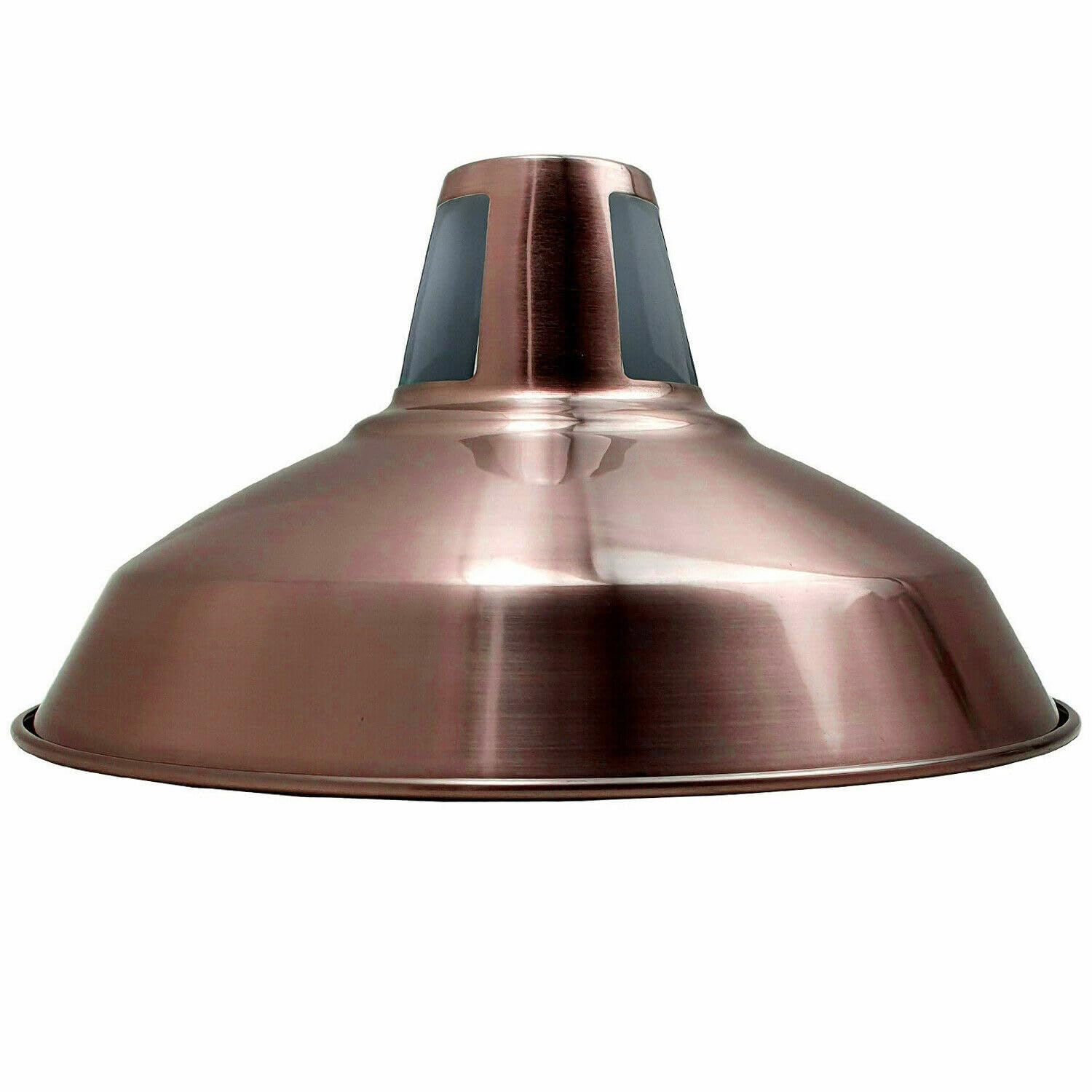 Ledsone Copper Lamp Shade For Ceiling Light, 30Cm Easy-Fit Ceiling Light Shade, Non-Electrical Pendant Lampshades For Ceiling Lights, Lamp Shades For Table Lamps, Floor Lamps, Living Room, Bedroom