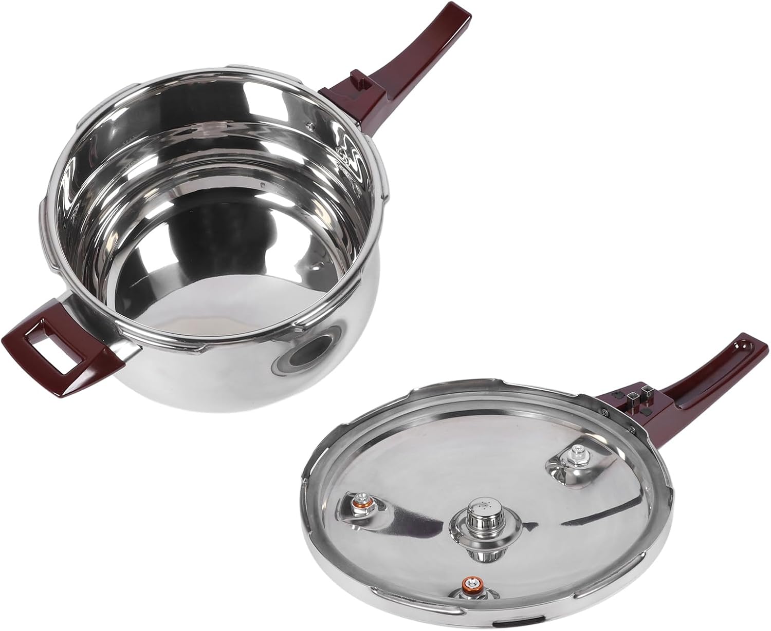 Generic Pressure Cooker, 80KPA Stainless Steel Pressure Canner Pressure Cooker with Ergonomic Handle for Induction Cooktops, Gas Cooktops, Open Flames Using (9L), Genericgw5tu3c8sd-13