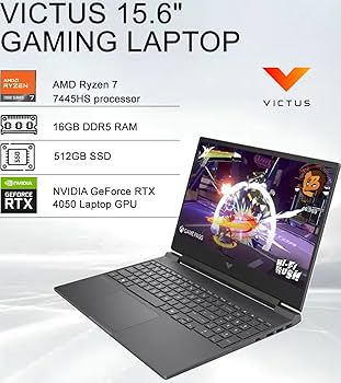 Amazon.com: HP Victus 15 Gaming Laptop (15.6