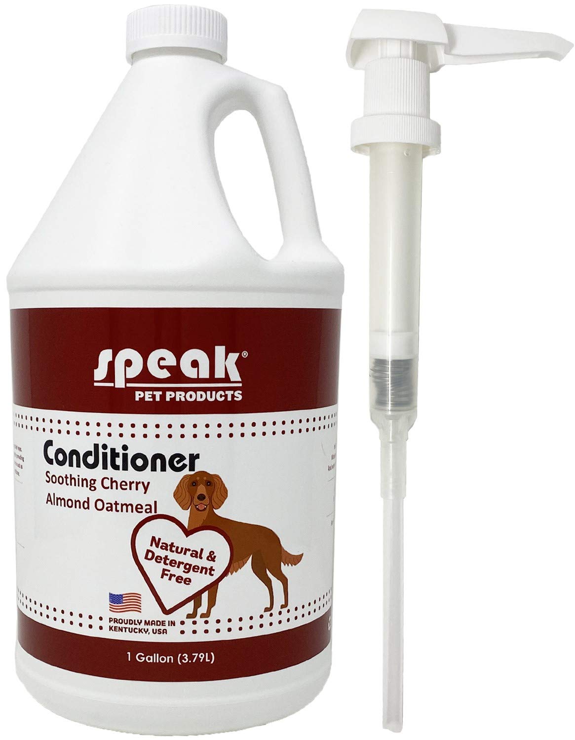 Speak Pet Tea Tree Relief Leave-In Conditioner Spray For Dogs – 1 Gallon Refill With Pump, Natural Deodorizer & Moisturizer - View #4