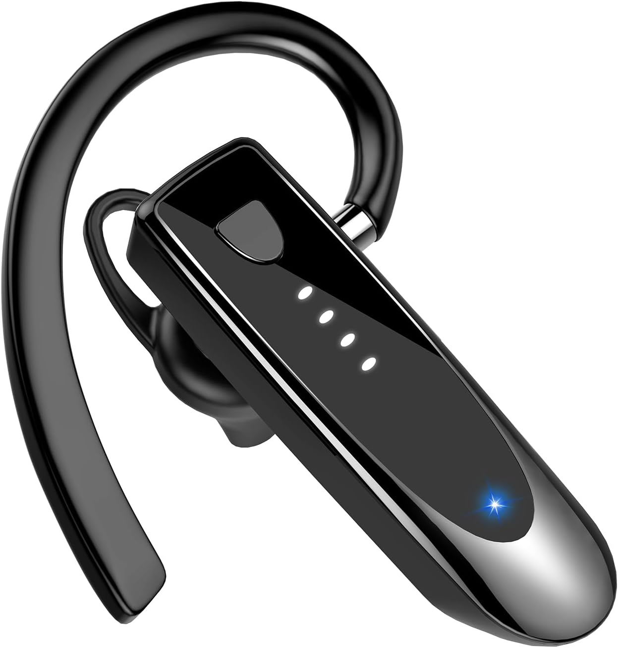 Bluetooth Earpiece, Wireless Handsfree with Noise Cancelling Mic, 20Hrs Call Time Bluetooth 5.4 Headset, 180 Hrs Standby Time Headset for Business/Trucker/Driver Bluetooth Earpiece, Wireless Handsfree with Noise Cancelling Mic, 20Hrs Call Time Bluetooth 5.4 Headset, 180 Hrs Standby Time Headset for Business/Trucker/Driver