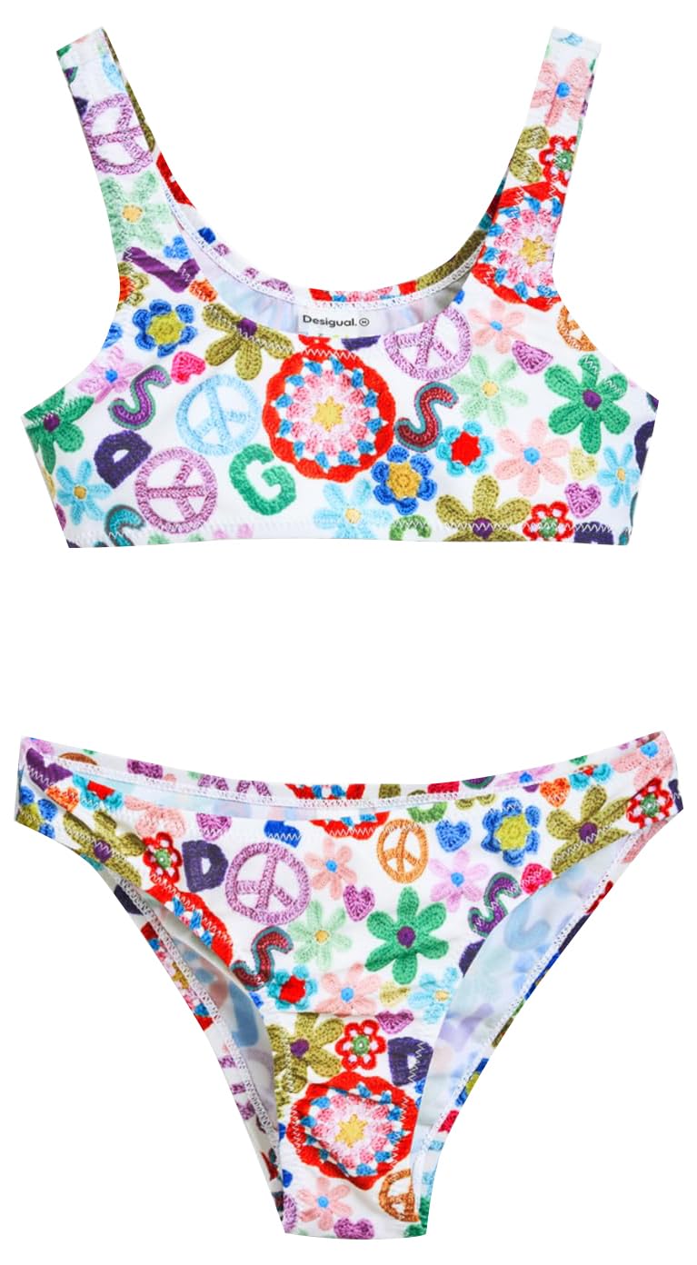 Desigual Material Finishes Swim_venice, 9019 Tutti Fruti, Xl