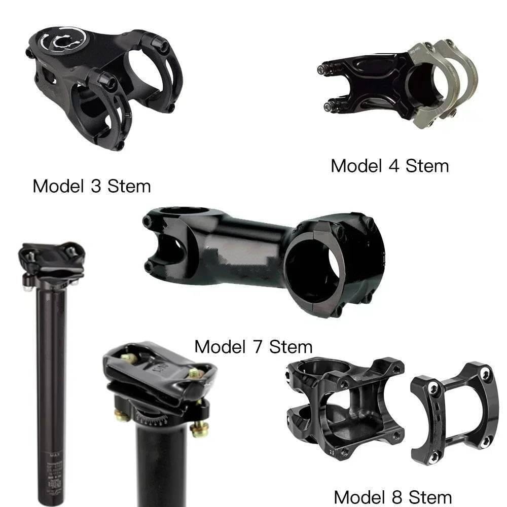 Elevador Potencia Vástago de Bicicleta Adecuado para Bicicletas de montaña Carretera Grava Elite Obra Maestra MTB tija de sillín