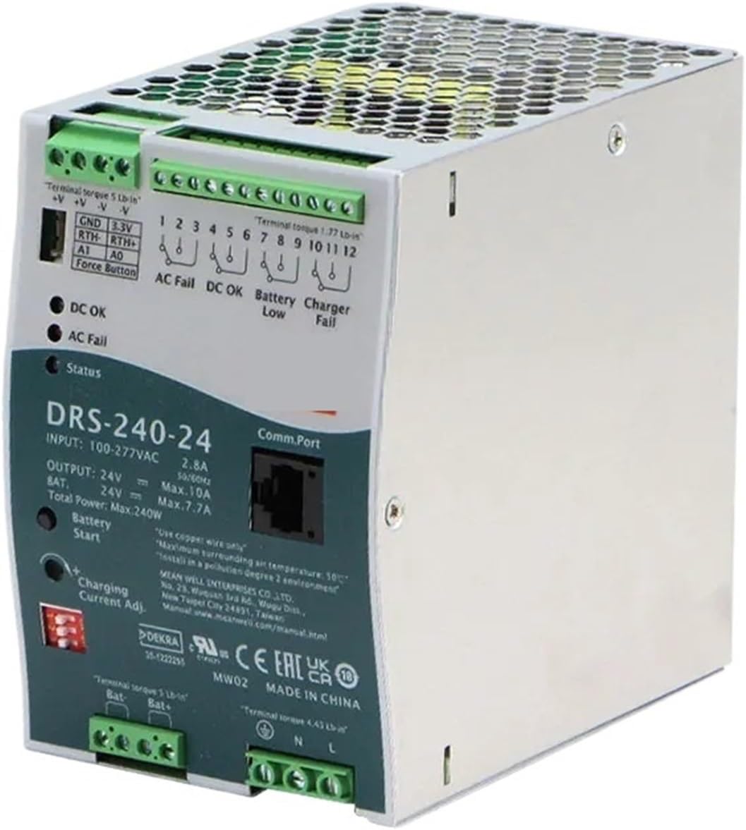 DRS-240 Power Supply 240w 12v 24v 36v 48v AC DC(12V-240W)