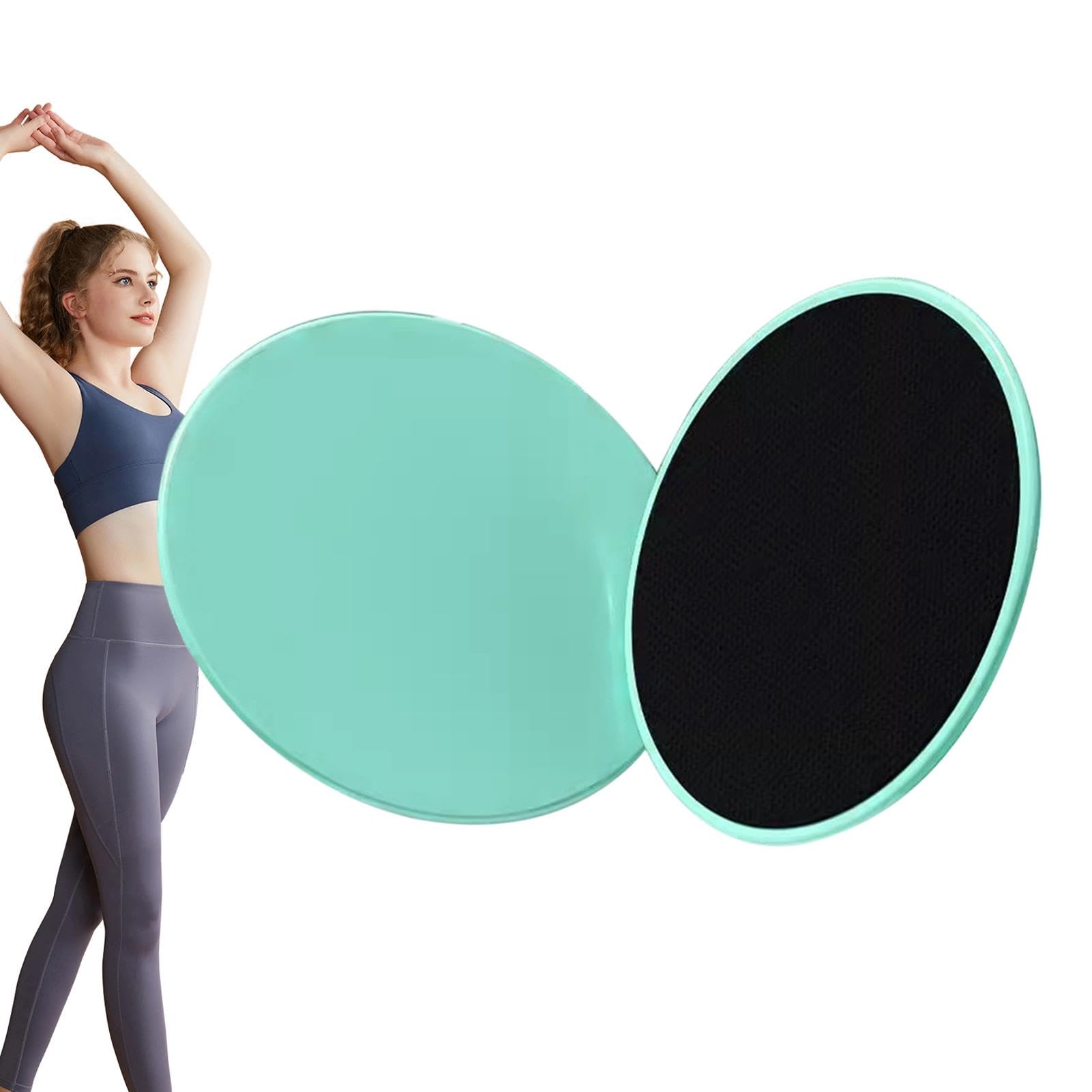 Slider per allenamento e allenamento | Design unisex per pilates, dischi per equilibrio del piede, yoga, core training, squat, pilates e ginocchia inverse