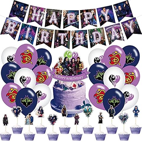 XIAOHUANXIONG Descendants Party Decorations Set Cover