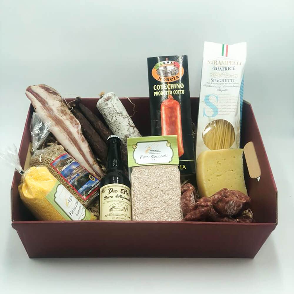 Cesto Regalo Umbro - Specialità Di Norcia Con Lenticchie IGP E Cotechino | Idea Regalo Golosa - Foto 10