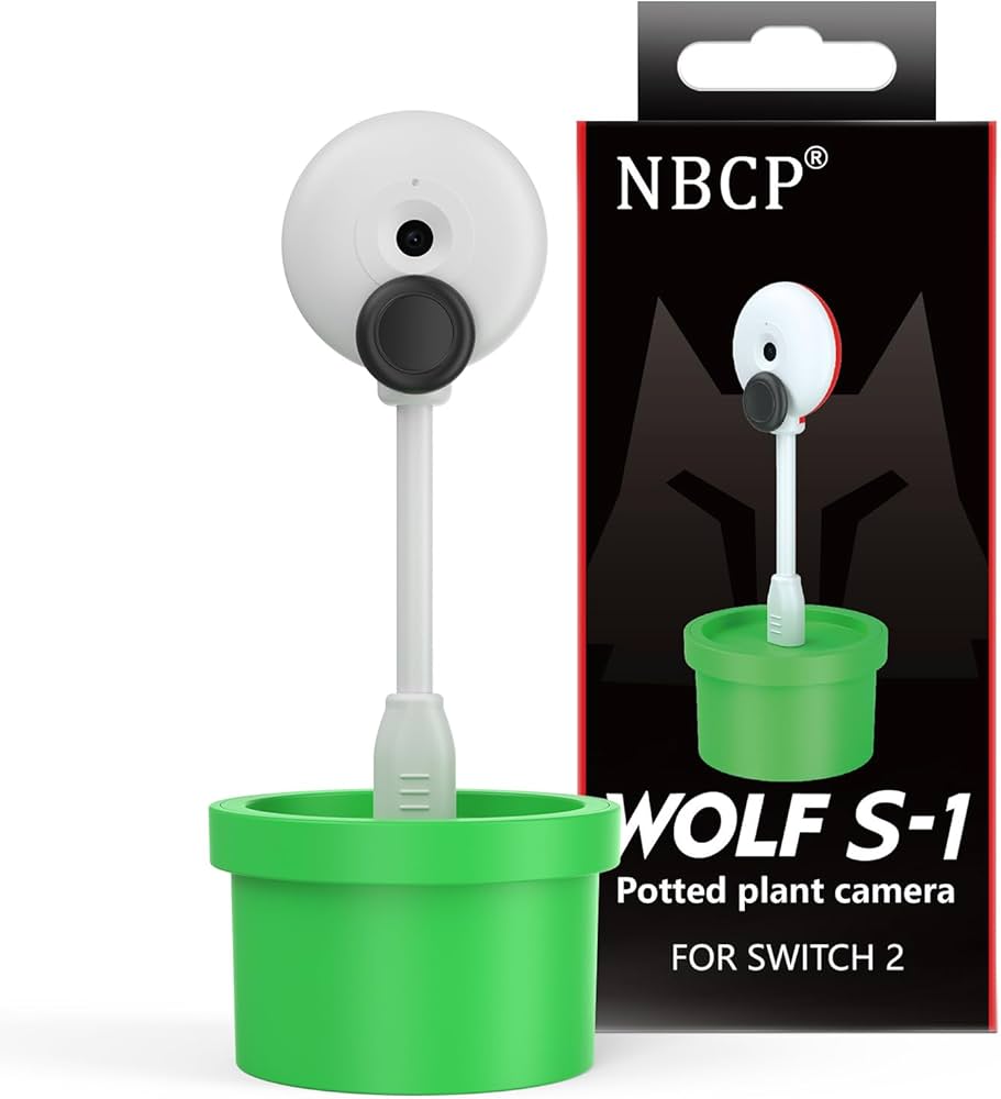 Amazon.co.jp: NBCP Switch 2専用インタラクティブカメラ - 1MP | 明る