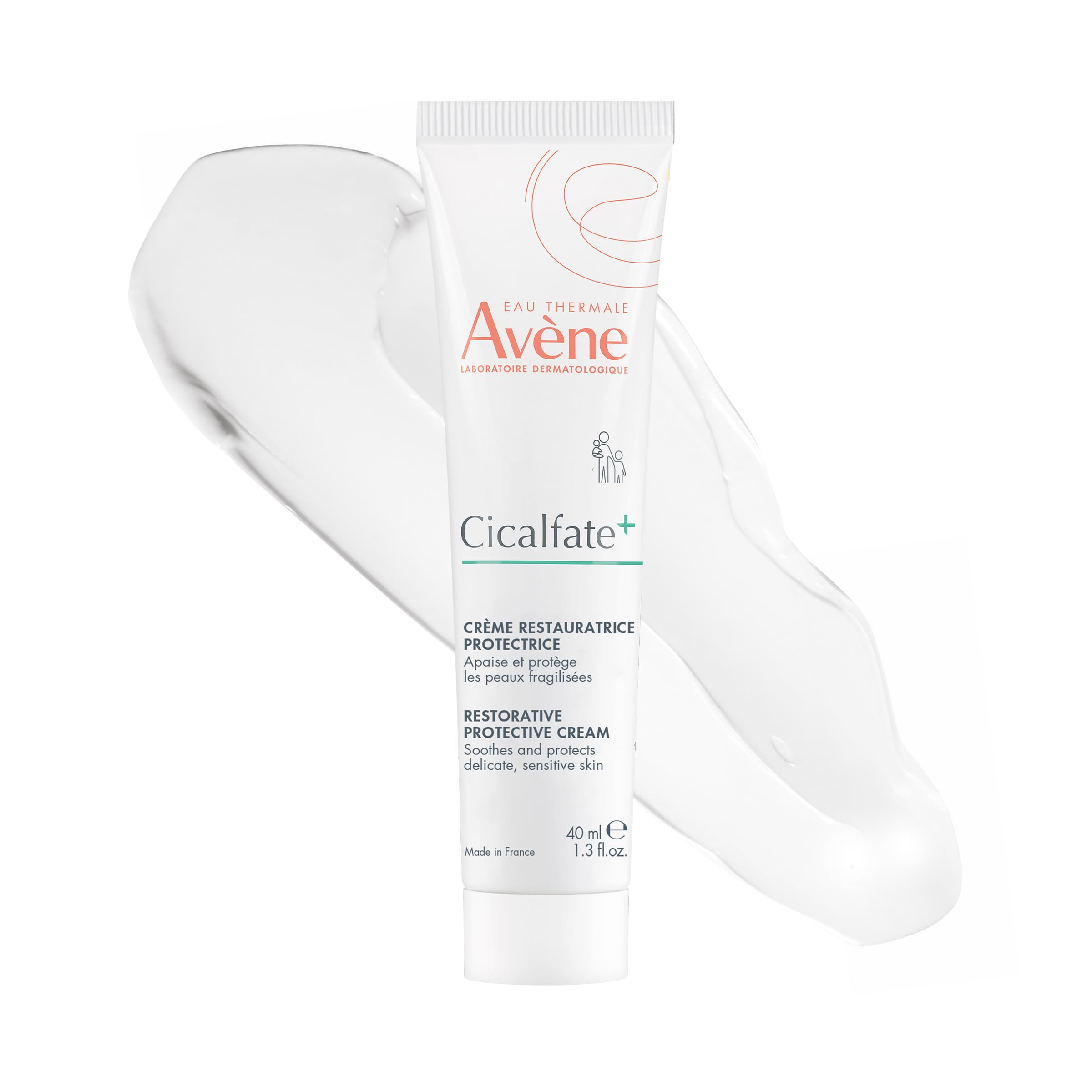 Avène Cicalfate+ Repair-Creme repariert, beruhigt und schützt empfindliche, irritierte Haut, 40 ml Kremowa