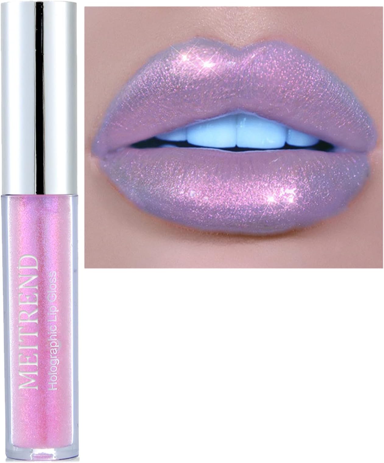 Lip Gloss Tubes,Tinted Lip Balm Lipgloss long lasting lipstick Moisturizing Glitter Lipstick,Diamond Liquid Glitter Shimmer Lipsticks Smooth And Delicate Texture,Lipstick Gift For Women 1pc (#03)