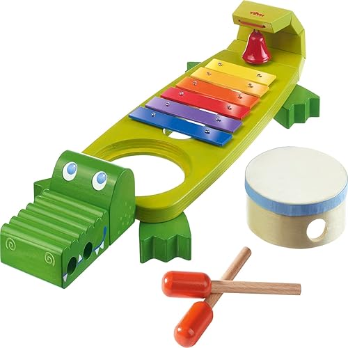 Haba Symphony Croc Música Banda Conjunto con 4instrumentos para edades entre 2y Up