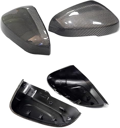 Miniatura 4 de KLUfo Car Accessories Real Carbon Fiber Rear View Mirror CoverCompatible for Volvo S80 C30 S40 V50 V70 C70 S80L S60 V60 V40 S60L V90 XC60 S90 XC40