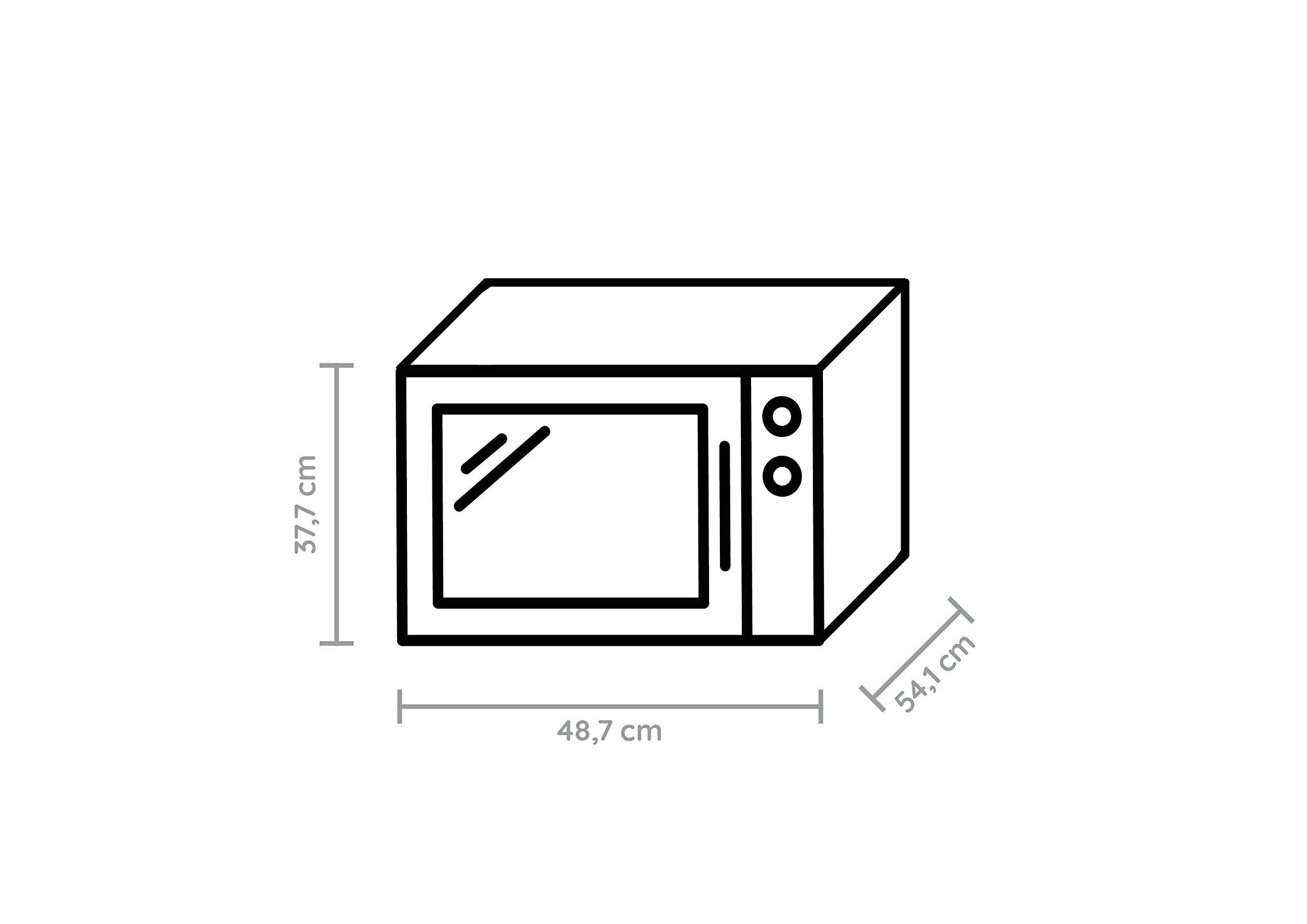 Bauknecht Jet Chef MW 179 IN Edelstahl 5in1-Multifunktionsmikrowelle/ 1000 W/ 33 L Garraum/Heißluft 1500 Watt/ Quartz Grill 1200 W/DualCrisp/ Dampfgaren/Schmelz- und Schnellauftau-Funktion