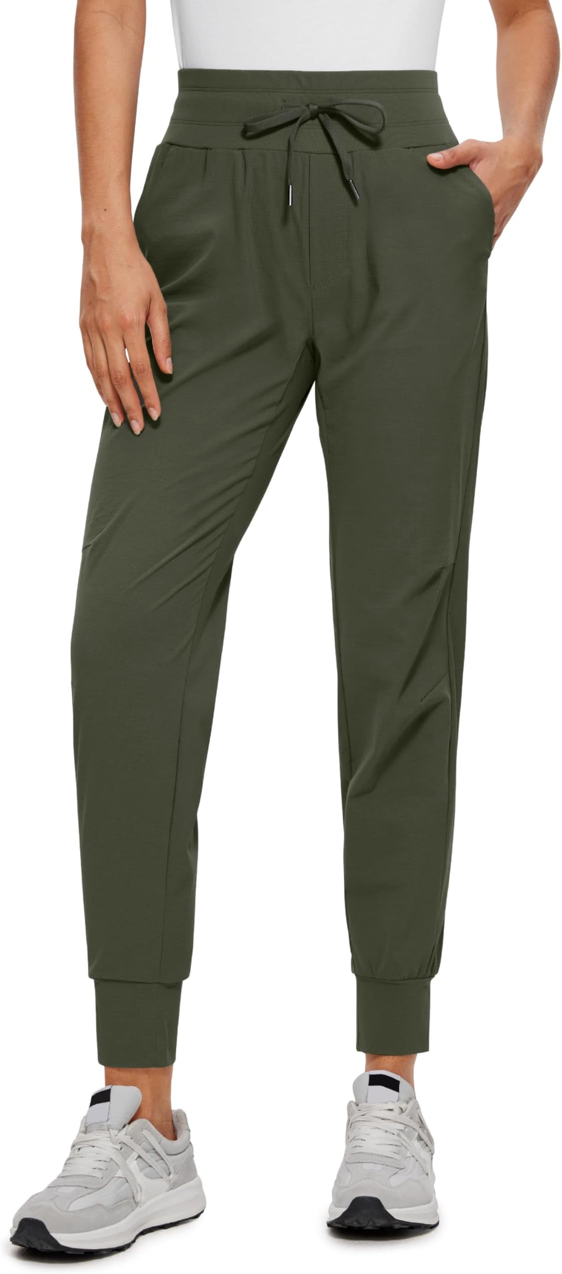 olive green adidas joggers