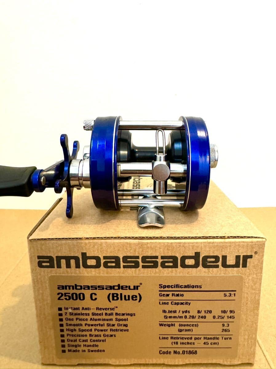 Amazon.co.jp: ABU2500C ブルー 箱有り 超 : スポーツ＆アウトドア