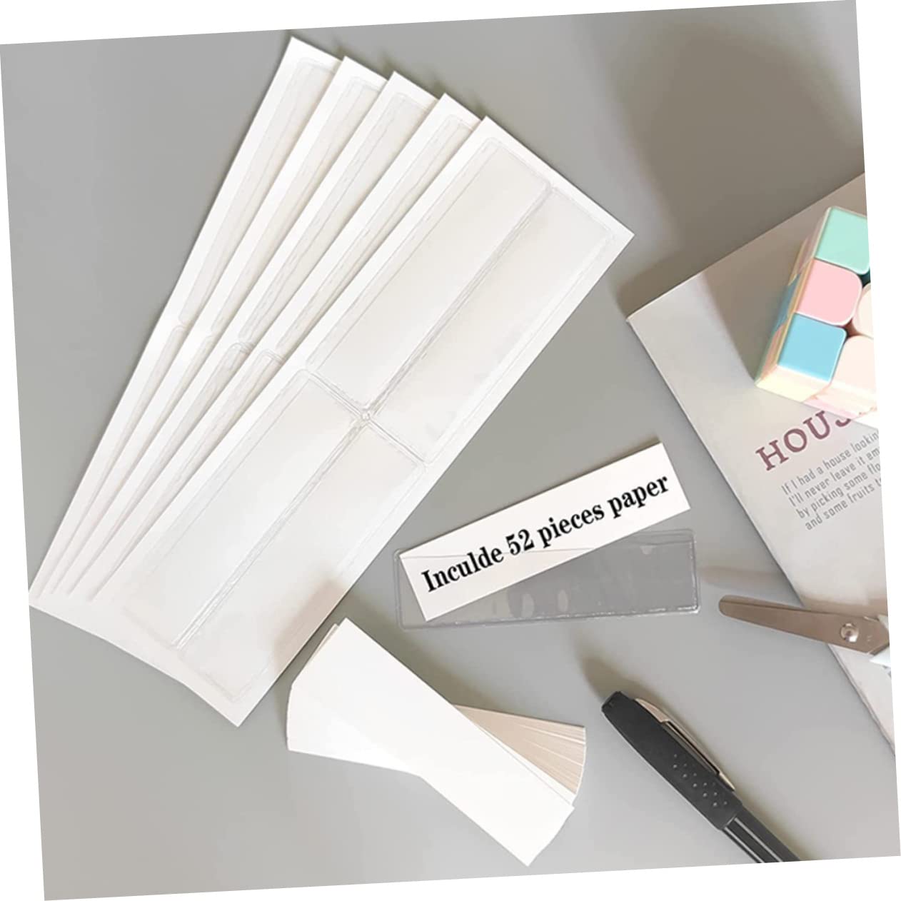 adhesive card sleeve Amazon.com: Gadpiparty 50Pcs Self Adhesive Index Card Holder Pockets Sleeves  for Organizing Cards Labels and Photos for Classroom Office and Storage :  Office Products
