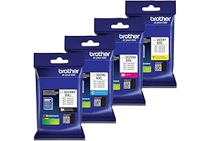 Genuine Brother LC3033BK LC3033C LC3033M LC3033Y Ink Cartridge Set