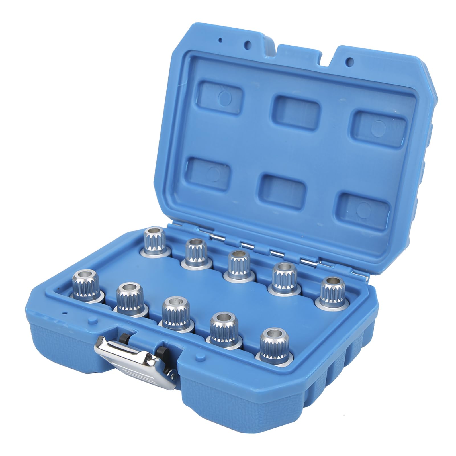 10Pcs Set di Chiavi per Dadi di Bloccaggio delle Ruote Set di Chiavi per Dadi delle Ruote Installazione Kit di Prese per Dadi delle Ruote Antifurto per Auto