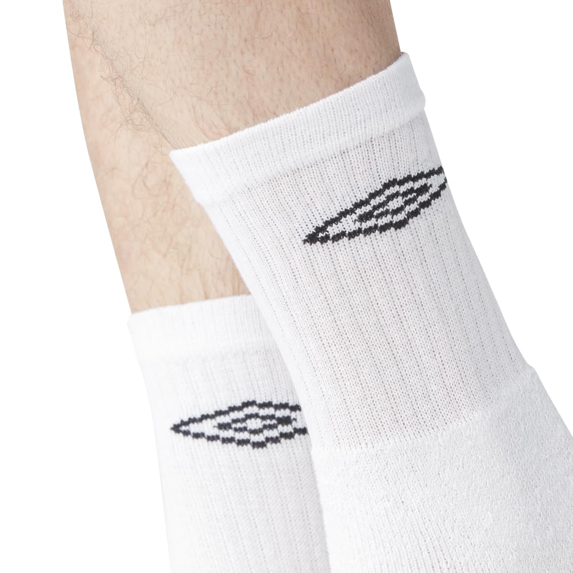 Umbro Calcetines Hombre Transpirable - Paquete de 20 - Calcetines Deporte Hombre, Durables & Cómodos
