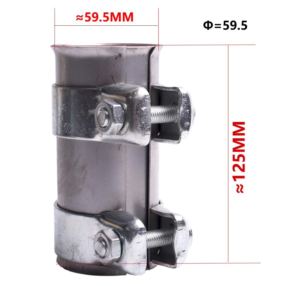Amazon.com: CNUPSM MUFFLER CLAMP EXHAUST PIPE 59.5mm 357253143 