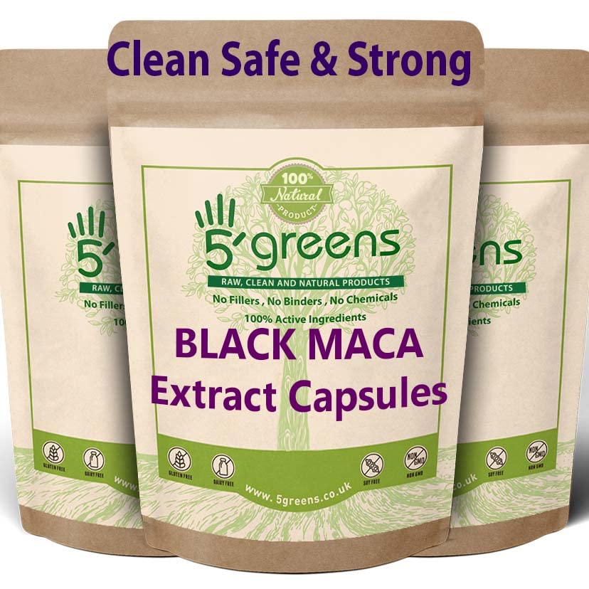 Buy Black Maca s Gelatinized 2000mg Black Maca Root (180 Pouch) 500mg