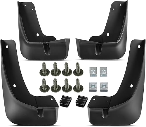 A-Premium Juego de 4 protectores contra salpicaduras con kit de herramientas compatibles con Mazda CX-50 2023-2024, 2.5L, delantero y trasero