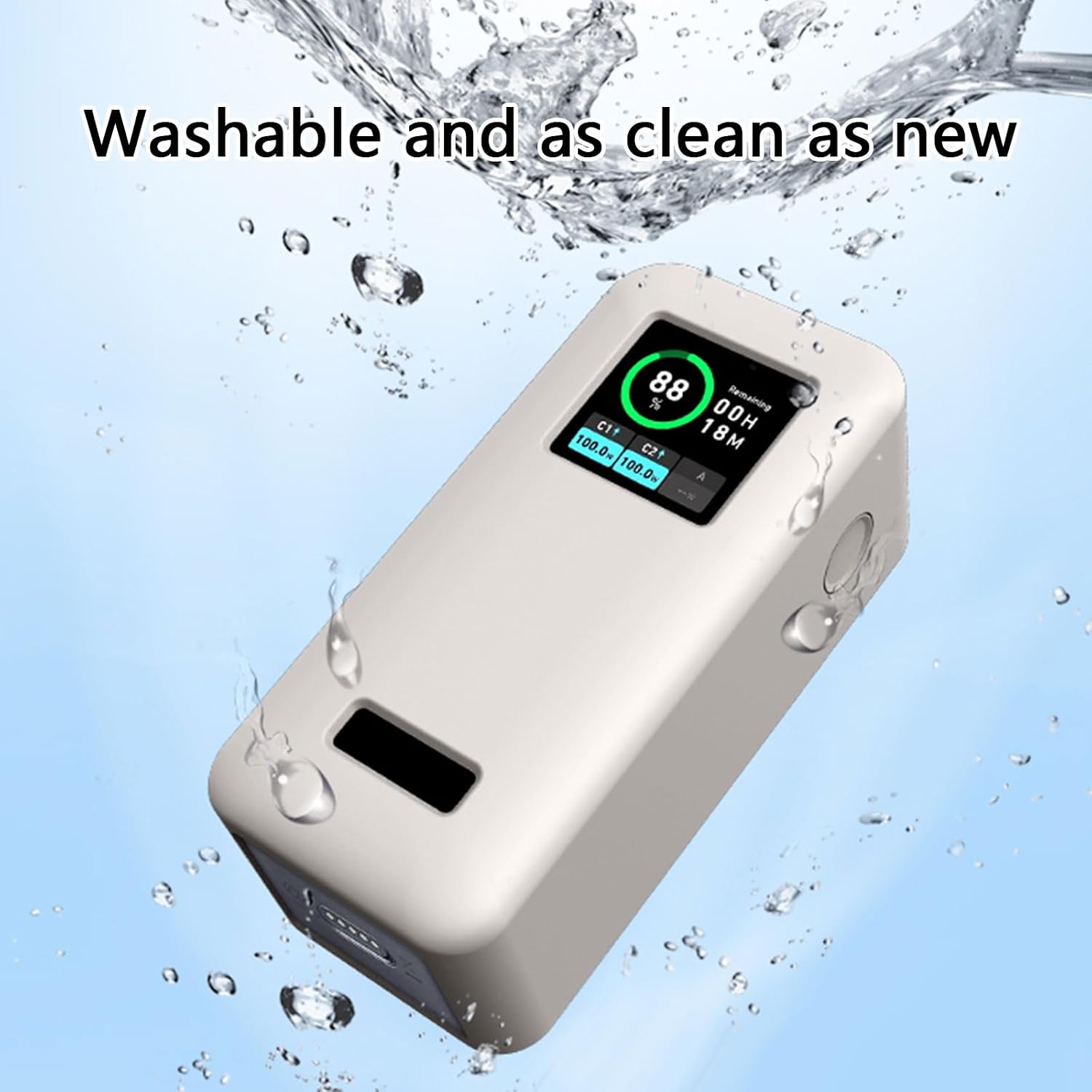 AntiDrop Silicone Sleeve for 200W 20000mAh M6Z5 Powerbanks Holder Shell Case with Isolation Feature Sleeve Silicone Protective Covers