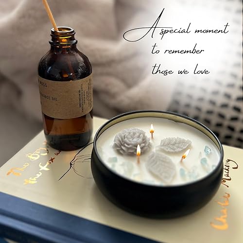 Miniatura 6 de Thinking of You - Vela conmemorativa de Navidad para la pérdida de un ser querido, regalos de condolencia por pérdida de un ser querido, duelo, vela