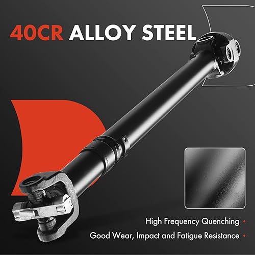 Miniatura 2 de A-Premium Eje de transmisión delantero completo, eje de transmisión, conjunto de eje de transmisión compatible con Jeep Cherokee 1987-2001, Comanche