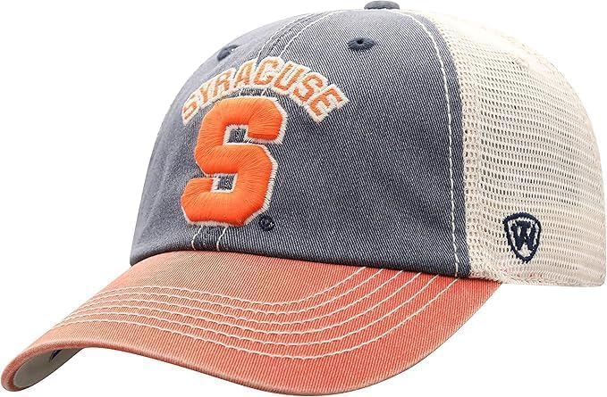 Collegiate Mesh Offroad Adjustable Hats (US Alpha One Size Syracuse)