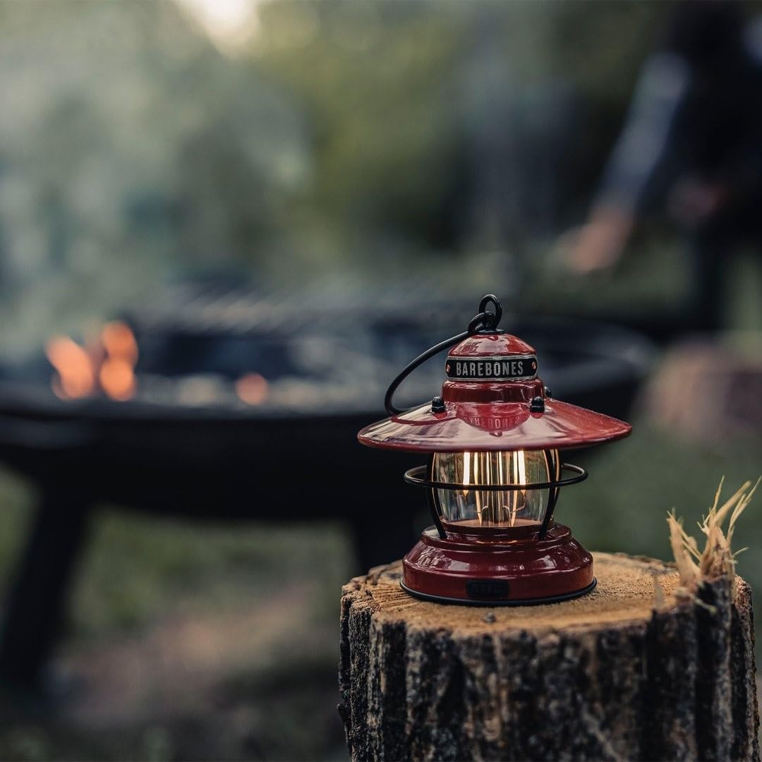 Amazon.com: Barebones Edison Mini Lantern – 3 Packs Red, Vintage