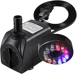 Hohopeti Bomba De Água Submersível Pequeno Filtro De Tanque De Peixes Bombas De Água Submersíveis Para Aquário Externo Bomba De Água Submersível Bomba De Água Pequena Filtro De Aquário De