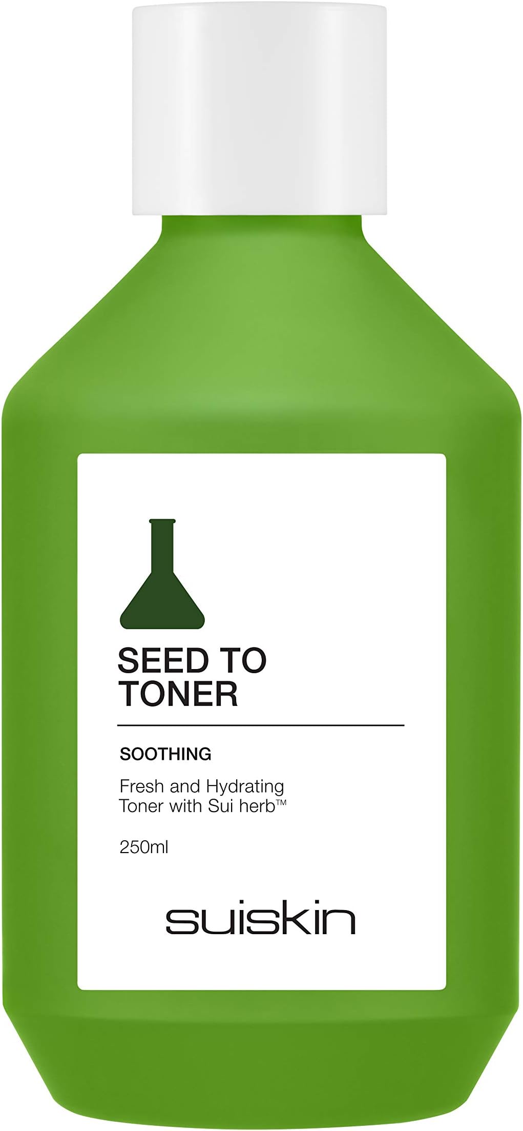 SEED TO TONER [SUISKIN] 100% Natural Daily Skin Moisturizer Herbal Skin Soothing, Nourishing Facial Care