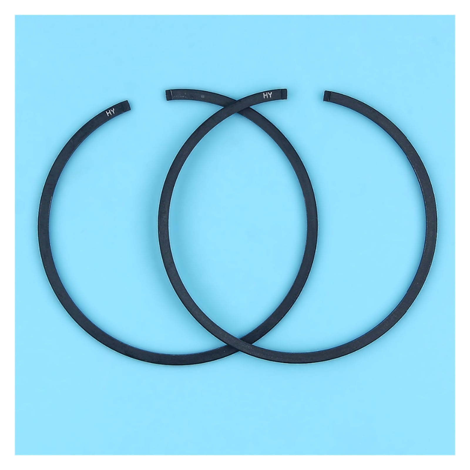 2pcs 48mm X 1.5mm Piston Rings for Husqvarna 365 61 261 262 265RX 266 Chainsaw Replacement Parts 503 28 90-15