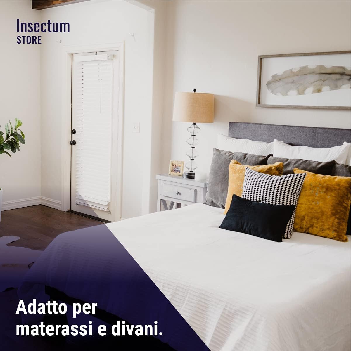 SMASH Insetticida Cimici da Letto Spray - 1x500 ml - Adatto per Letto, Materassi e Divani - Bed Bug Spray, Senza Permetrina