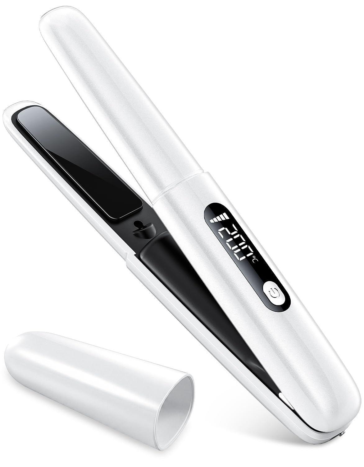 ヘアアイロン 4機能 Amazon | ヘアアイロン コードレス 【25秒急速加熱・LCD表示