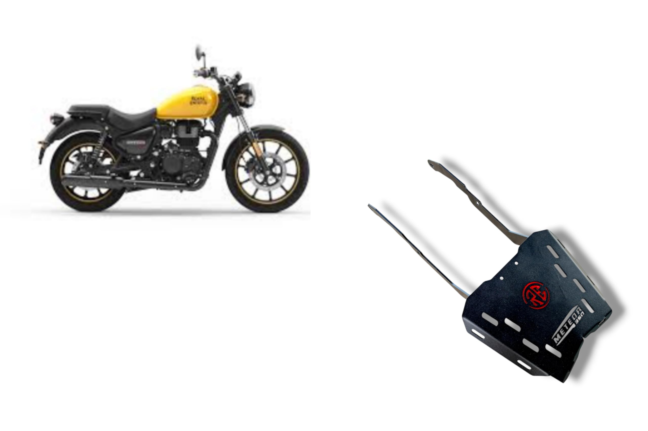 MOXZILLA Meteor 350 Luggage Carrier/Top Rack (Without Back Rest)-image-25