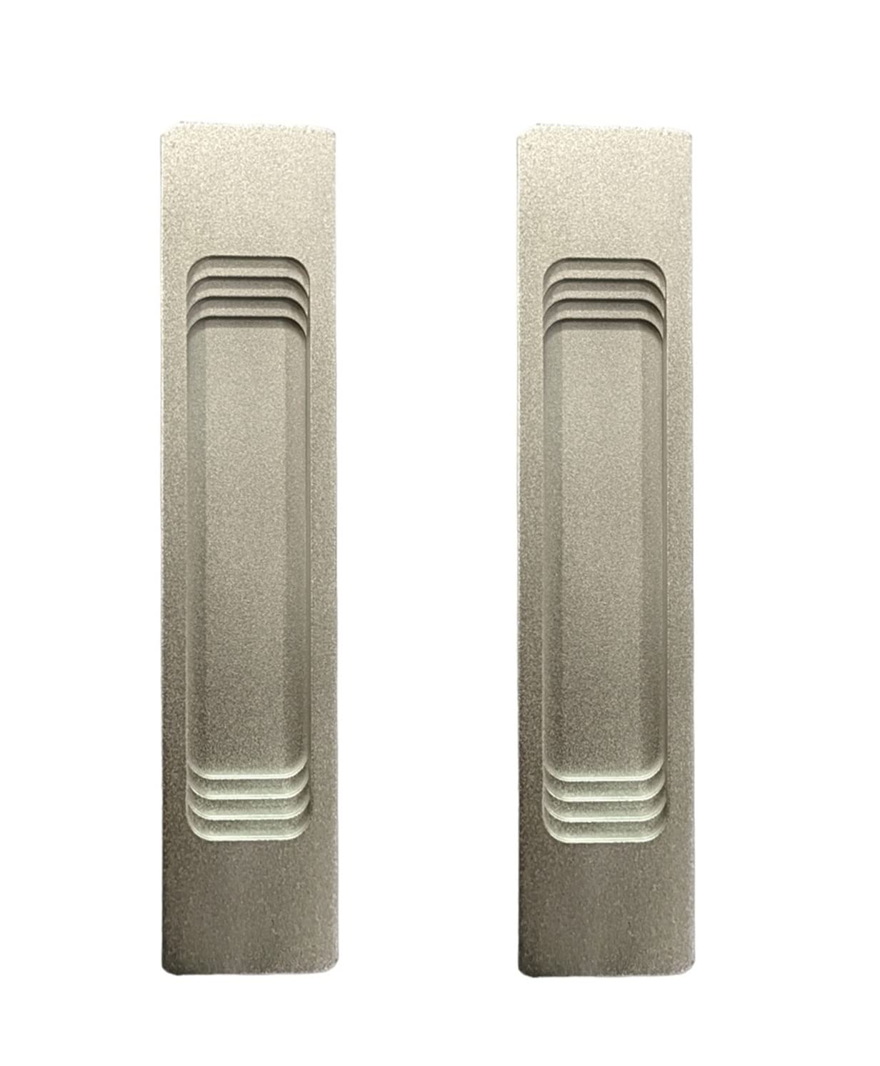 MHS Aluminium Concealed Handle for Sliding Door Pack of 2 Pcs (160MM, Satin Blasting Finish K 16 Model) (B0BTSWZ91G) Amazon Price History, Amazon Price Tracker