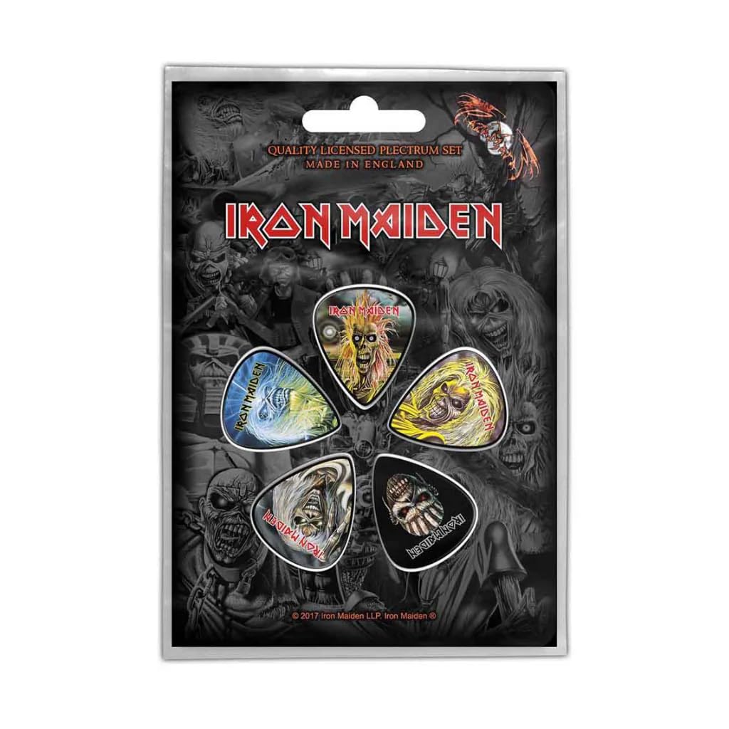 Iron Maiden Eddie Plectrums 5-Pack