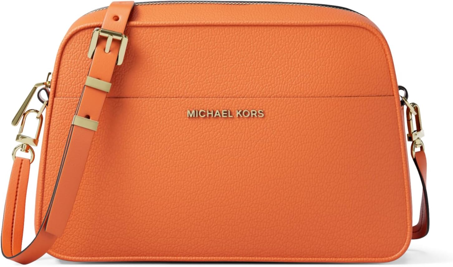 Michael Kors womens Jet Set Small Camera Crossbody Bag