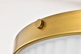 16.63 inch Natural Brass Round Ceiling Flush Light by Nuvo – view 4