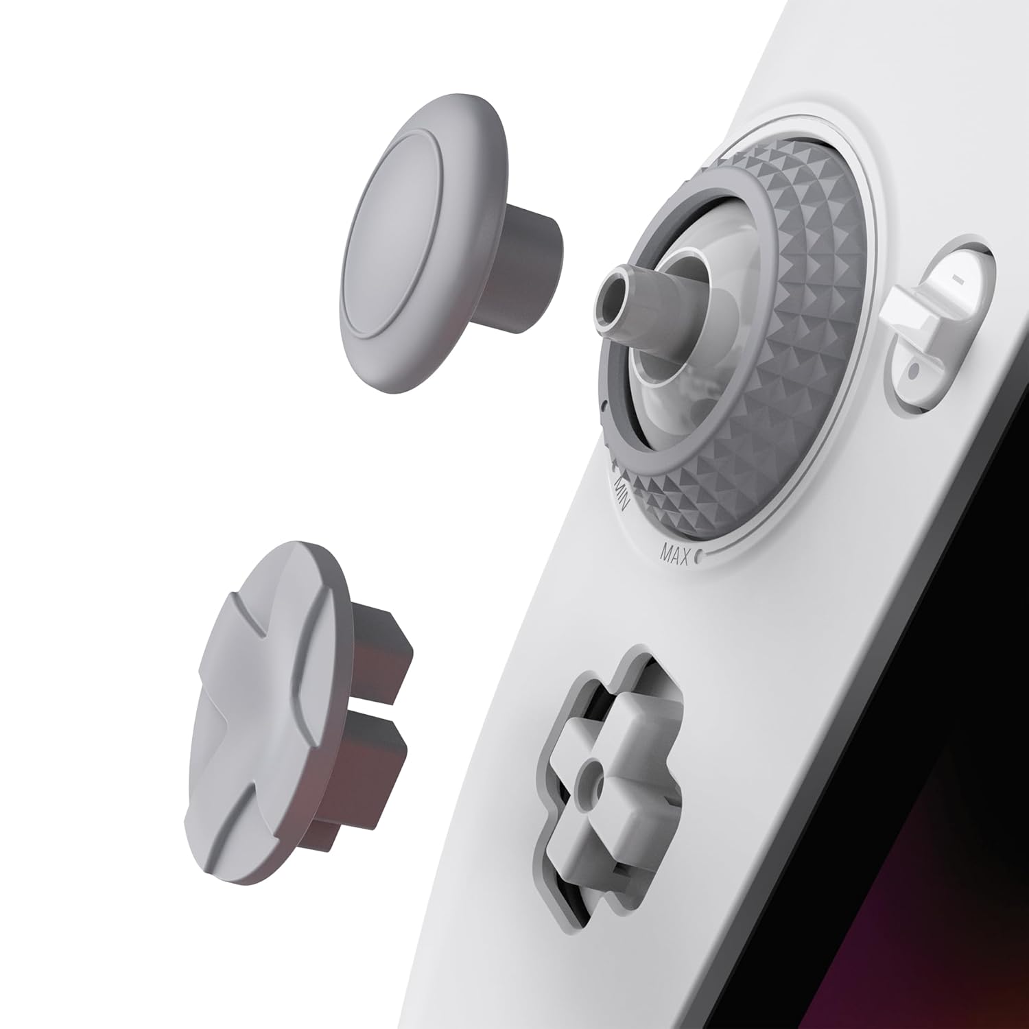 CRKD Nitro Deck 2 - Handheld Grip & Pro Controller for Nintendo Switch 2, Switch OLED & Nintendo Switch - No Stick Drift (PAL Grey Edition)