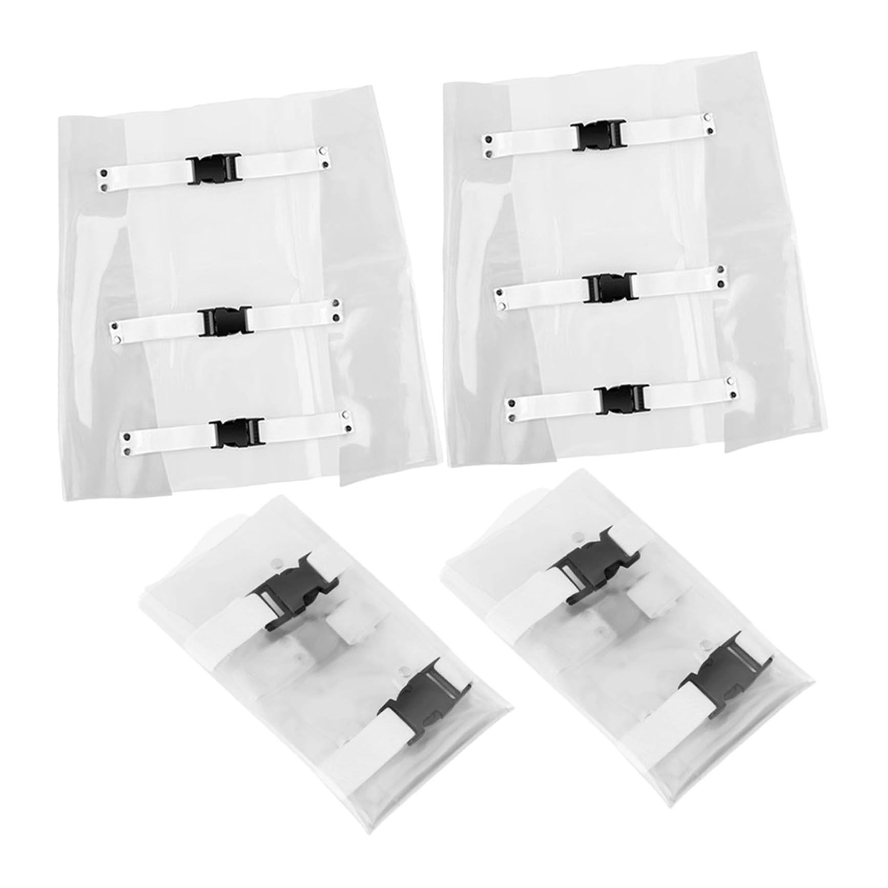 Beavorty Copri Piedi Protettori Antiscivolo per Poltrona Odontoiatrica in Pvc 4 Pezzi Cuscinetti Resistente Bordo Arrotondato per Sedie Dentali per Uso Professionale