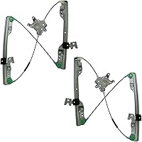 Vista 79 de TRQ Juego de elevalunas eléctrico trasero compatible con Volkswagen Golf 1999-2006 Jetta VW1550102 VW1551102 1999-2005