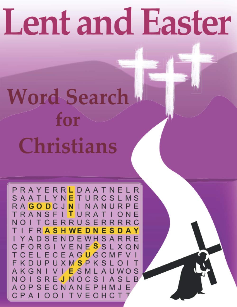 Lent and Easter Word Search for Christians: Healing Bible Words for Religious Christian Lent Time and Holy Week | Great Easter Gift | Large Print Paperback – Large Print, March 16, 2021