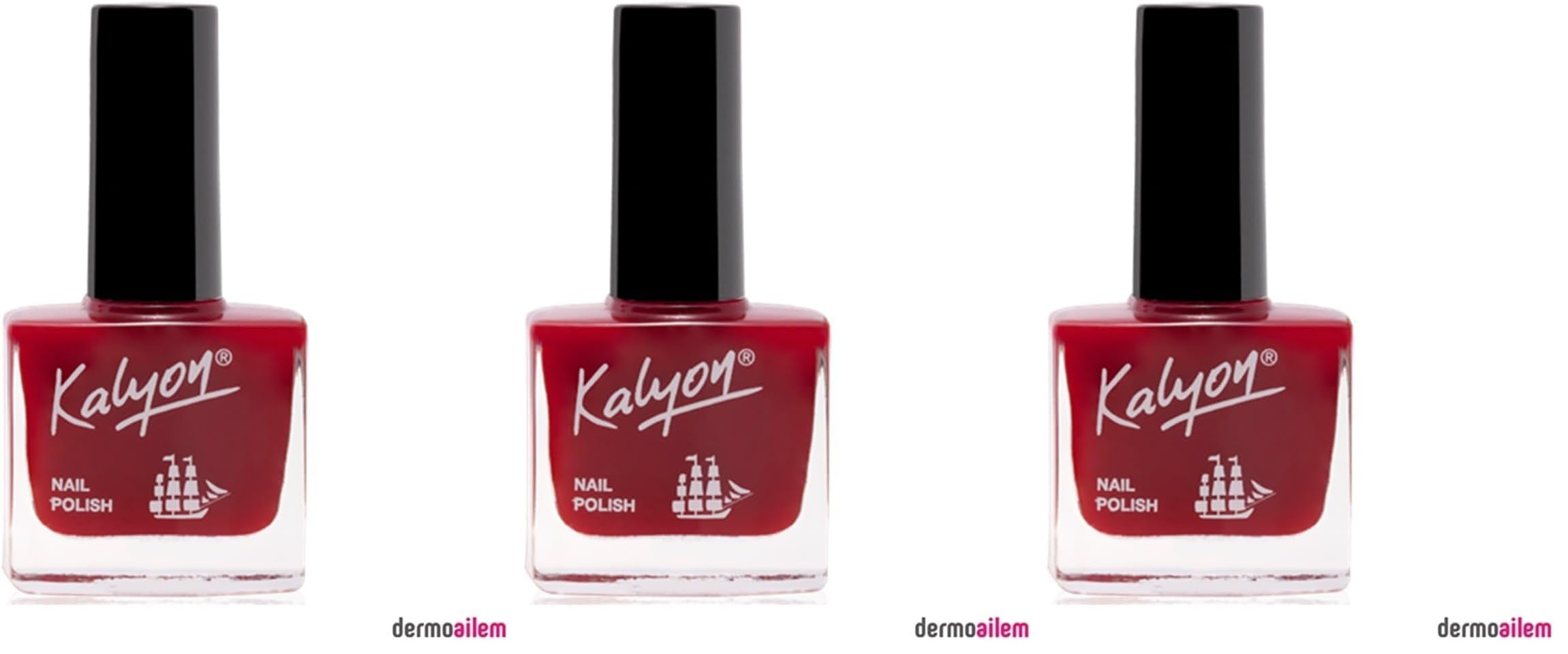 kalyon Nail Polish No:208 11 ml 3lü paket